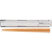 273289 [NHstyle 箸箱セット 木製箸18cm 日本製]