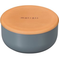 モースレ 丸サイドケース S スモークブルー お弁当箱 300ml 電子レンジ・食洗機可 274002