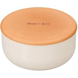 モースレ 丸サイドケース S アイボリー お弁当箱 300ml 電子レンジ・食洗機可 274033