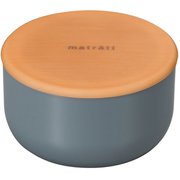 モースレ 丸サイドケース L スモークブルー お弁当箱 500ml 電子レンジ・食洗機可 274040