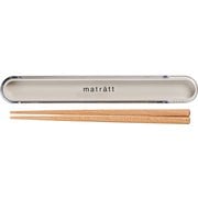 274323 [モースレ 箸箱セット 木製箸18cm 日本製]