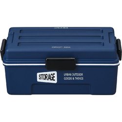 STORAGE コンテナランチ ネイビー お弁当箱 仕切付 上下計900ml 日本製 電子レンジ・食洗機可 275047
