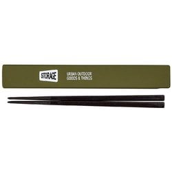 STORAGE 箸箱セット オリーブグリーン 箸18cm 日本製 275061