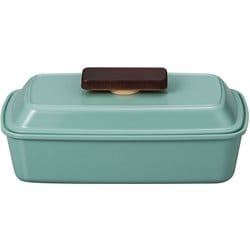 Piatto 長角ピアットランチ ミント お弁当箱 580ml 日本製 電子レンジ・食洗機可 276044
