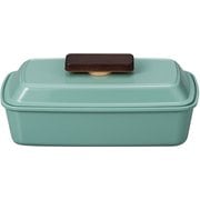 Piatto 長角ピアットランチ ミント お弁当箱 580ml 日本製 電子レンジ・食洗機可 276044