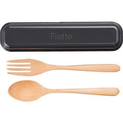 Piatto EM カトラリーセット チャコール スプーン・フォーク15.5cm 276112
