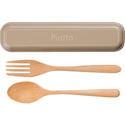 Piatto EM カトラリーセット グレージュ スプーン・フォーク15.5cm 276136