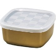 ノーラップ 角小鉢 緑彩 430ml 日本製 電子レンジ・食洗機可 蓋付 704868