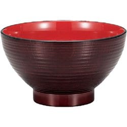 筋入丼 溜 800ml 日本製 電子レンジ・食洗機可 705292
