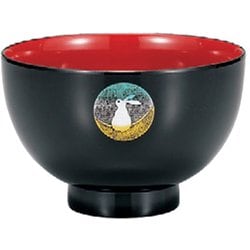 都丼 黒 月兎 840ml 日本製 電子レンジ・食洗機可 706145