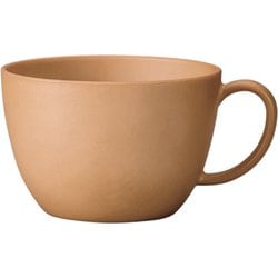 NH home 木目カップ クリーンコート加工 ナチュラル 450ml 日本製 電子レンジ・食洗機可 794555