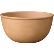 NH home 木目ボウル L クリーンコート加工 ナチュラル 860ml 日本製 電子レンジ・食洗機可 794586
