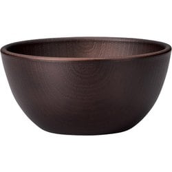 NH home シリアルボウル クリーンコート加工 ダークブラウン 480ml 日本製 795316