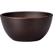 NH home シリアルボウル クリーンコート加工 ダークブラウン 480ml 日本製 795316