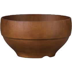 NH home 木目スタックボウル S クリーンコート加工 ブラウン 390ml 日本製 電子レンジ・食洗機可 797037