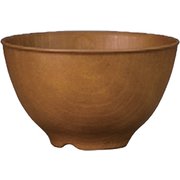 NH home 木目飯椀 S クリーンコート加工 ブラウン 370ml 日本製 電子レンジ・食洗機可 797099