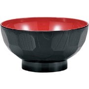 亀甲汁椀 黒 12cm 日本製 880463