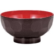 亀甲汁椀 溜 12cm 日本製 880821