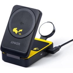 Anker マグネット式ワイヤレス充電器 ピカチュウモデル Black B2557N11-72