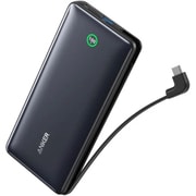 Anker Nano Power Bank (20000mAh 30W Built-In USB-C ケーブル) ブラック Black A1387N11