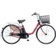 電動アシスト自転車 ビビ・DX 26インチ 内装3段変速 16Ah チリレッド BE-FD633R2