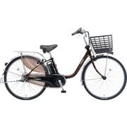 電動アシスト自転車 ビビ・DX 26インチ 内装3段変速 16Ah アースブラウン BE-FD633T3