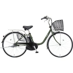 電動アシスト自転車 ビビ・SX 24インチ 内装3段変速 8Ah マットモスグリーン BE-FS433G2