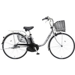 電動アシスト自転車 ビビ・SX 26インチ 内装3段変速 8Ah シャイニーシルバー BE-FS633S