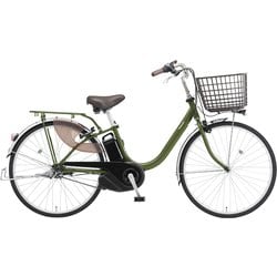 電動アシスト自転車 ビビ・L 24インチ 内装3段変速 12Ah アイビーグリーン BE-FL434G2