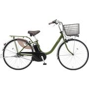 電動アシスト自転車 ビビ・L 24インチ 内装3段変速 12Ah アイビーグリーン BE-FL434G2