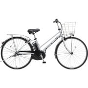 電動アシスト自転車 ティモ・DX 27インチ 内装5段変速 16Ah シャイニーシルバー BE-FTD753S