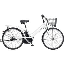 電動アシスト自転車 ティモ・S 26インチ 内装3段変速 16Ah ファインホワイト BE-FTS633F2
