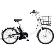 電動アシスト自転車 ビビ・SL・20 20インチ 内装3段変速 8Ah クリスタルホワイト BE-FSL033F