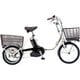 電動アシスト自転車 ビビライフ 前18インチ/後16インチ 内装3段変速 16Ah フェザーホワイト BE-FU832F
