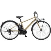 電動スポーツバイク Velo-Star(ベロスター) 700C型 外装7段変速 8Ah マロンベージュ BE-FVS771T