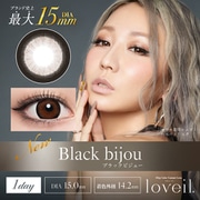 ブラックビジュー ワンデー 10枚入 -1.50 [カラーコンタクトレンズ]