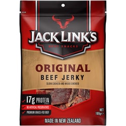 ジャックリンクス ビーフジャーキーオリジナル 100g