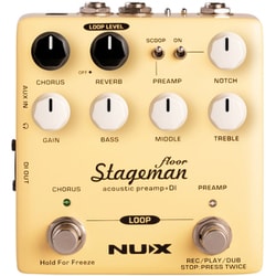エフェクター Acoustic Preamp ＆ DI アコースティックプリアンプ Stageman Floor （NAP-5）