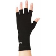 バレーボール 手のひら 指用サポーター 325 ブラック フリーサイズ(指の付け根周囲：17-21cm) 左右兼用 1枚入り [サポーター 手 指用]