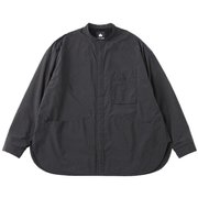 サプレックスナイロンフリースオーバーシャツ 33305712 ブラック Lサイズ [アウトドア ジャケット メンズ]