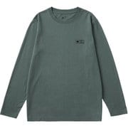 オーガニックコットン 長袖Tシャツ 33310573 カーキ Mサイズ [アウトドア カットソー メンズ]