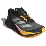 アディゼロ ボストン 12 レディース ランニングシューズ コアブラック/ゼロメタリック/スパーク 23cm IF9221