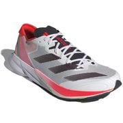 アディゼロ ジャパン 8 ADIZERO JAPAN 8 M ID3630 フットウェアホワイト/オーロラメタリック/ソーラーレッド 27.5cm [ランニングシューズ メンズ]
