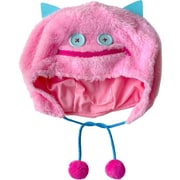 193 HW ハロウィン ふわもこ帽子 ピンクモンスター [パーティーグッズ]