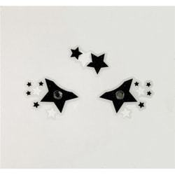 203 HW ハロウィン フェイスシール アイメイク（5） meteor [パーティーグッズ]