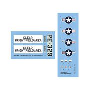 PSO3144025 1/144 F-47D ライト空軍基地警備機 1947年 デカール [プラモデル用品]