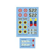 PSO3144034 1/144 F-47D ペルー・ベネズエラ デカール 2機分入 [プラモデル用品]
