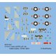 PSO3144002 1/144 F-14A トムキャット NASA/VSTFE デカール [プラモデル用品]