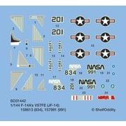 PSO3144002 1/144 F-14A トムキャット NASA/VSTFE デカール [プラモデル用品]