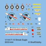 PSO3144004 1/144 F-15 ストリークイーグル デカール [プラモデル用品]